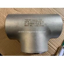 ASTM A403 WP316L ÉGAL TEE ANSI B16.9